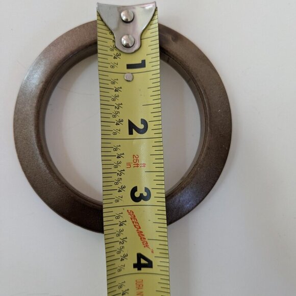 Wooden Bangle Bracelet, Minimalist Wood Cuff, Eco-Friendly Jewelry, Boho Bangle - Picture 5 of 5